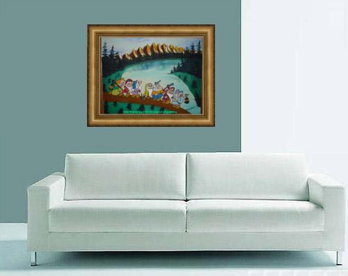 oil painting frames