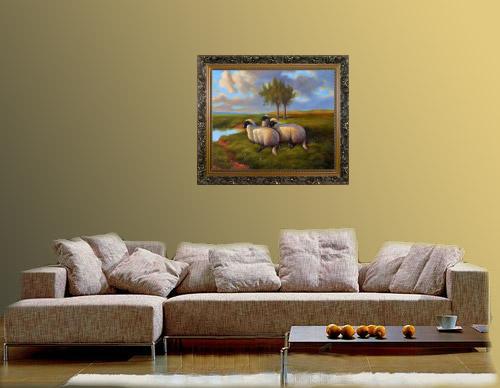 oil painting frames