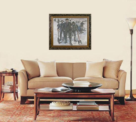 oil painting frames