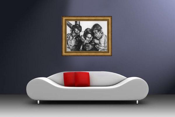 oil painting frames