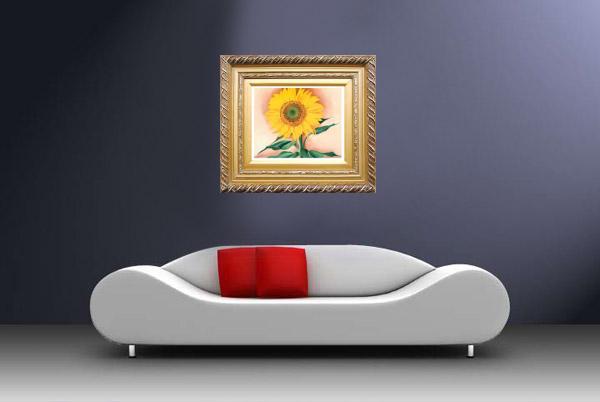 A Sunflower From Maggie By Georgia Okeeffe 1937