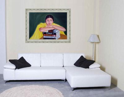 oil painting frames
