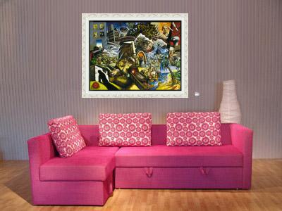 oil painting frames