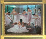 Ballet Oil Painting