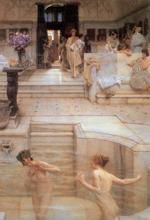 Alma-Tadema Art reproductions- A Favorite Custom