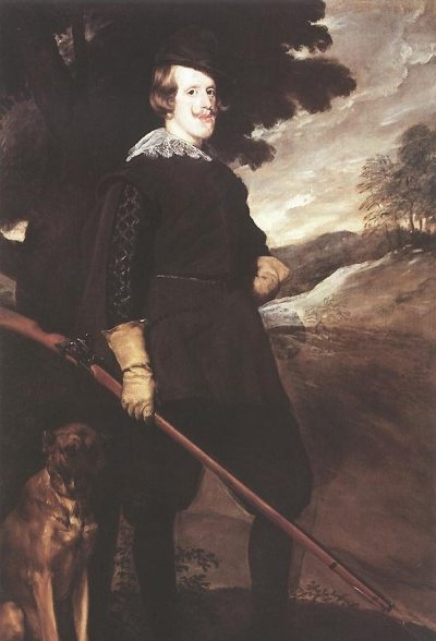 King Philip IV as a Huntsman - Oil Painting Reproduction