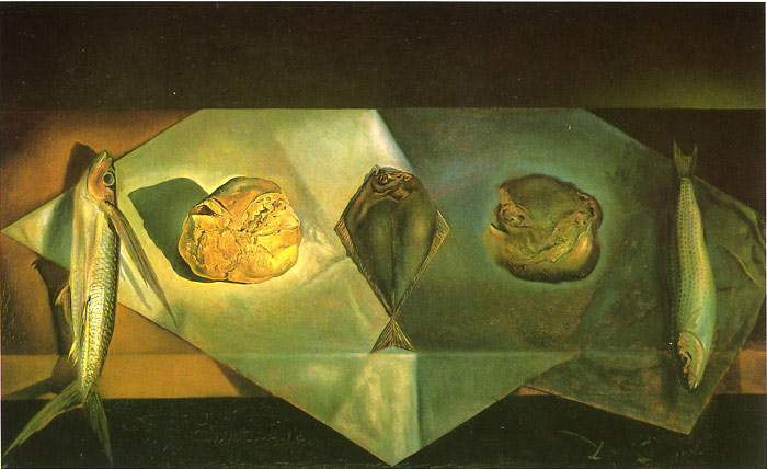Oil Painting Reproduction of Dali- Eucharistic Still- Life