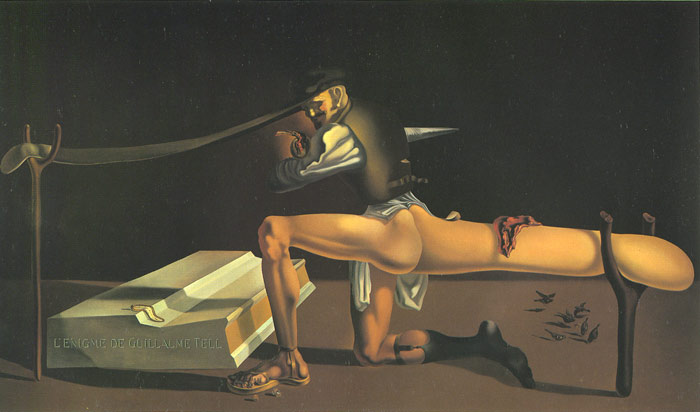 Oil Painting Reproduction of Dali- The Enigm of William Tell