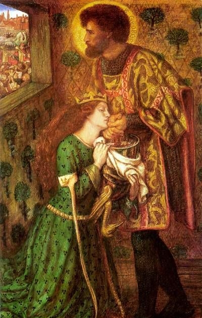 Saint George and the Princess Sabra - Oil Painting Reproduction