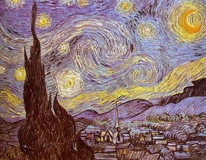 Vincent van Gogh Oil Painting Reproductions- Starry Night