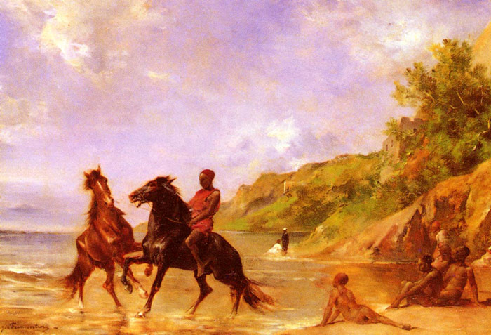 Oil Painting Reproduction of Fromentin- On The Nile