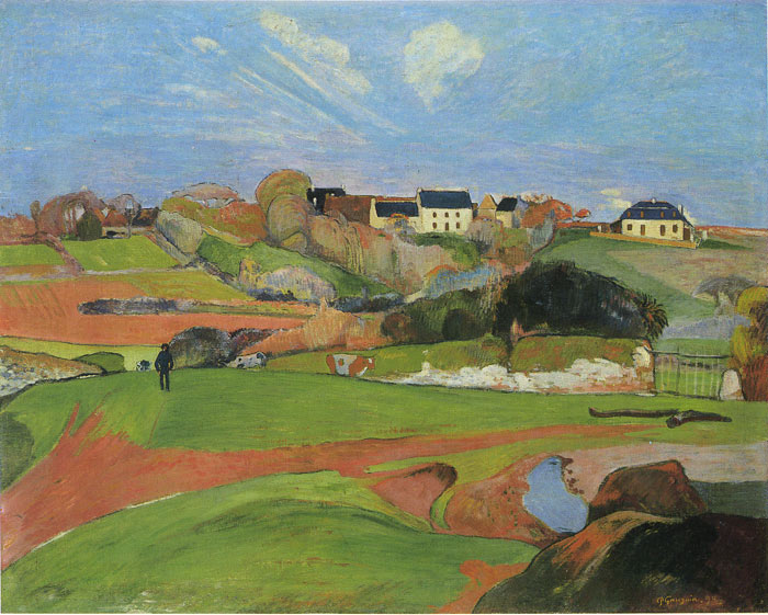Gauguin Oil Painting Reproductions- Landscape