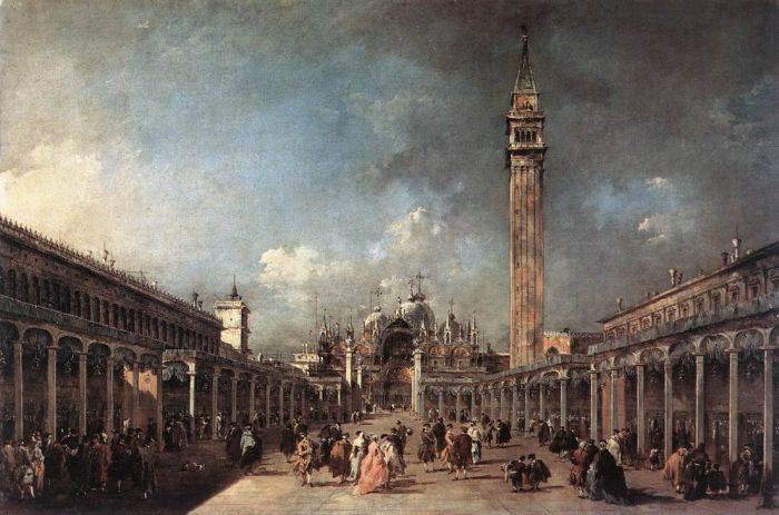 Guardi Reproductions - Piazza di San Marco