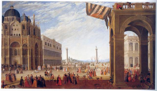 Bacino from the Piazza San Marco painting, a Joseph Heintz II paintings reproduction, we never sell