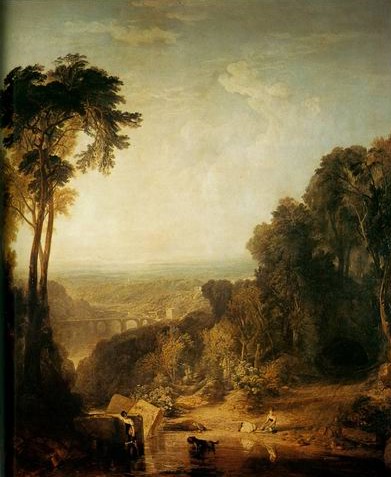 Crossing the Brook painting, a Joseph Mallord William Turner paintings reproduction