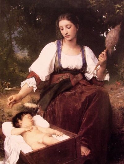 Lullaby - Oil Painting Reproduction