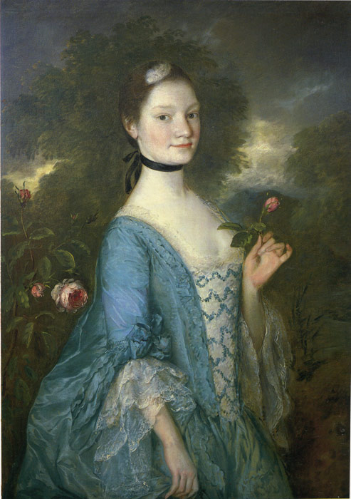 Oil Painting Reproduction of Gainsborough- Lady Innes