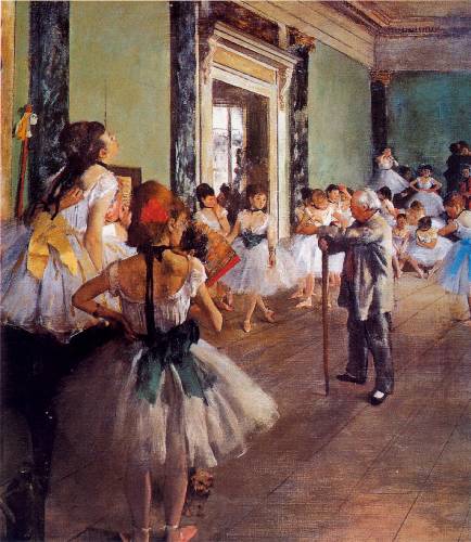 The Rehearsal painting, a Edgar Degas paintings reproduction, we never sell The Rehearsal poster