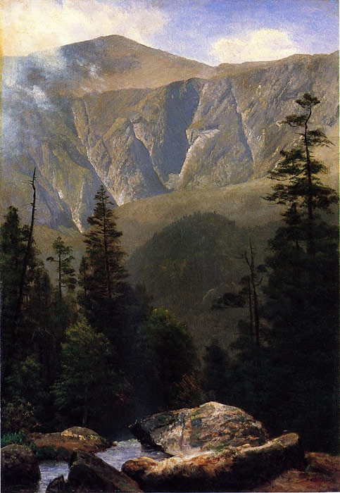 Mountain landscape paintings