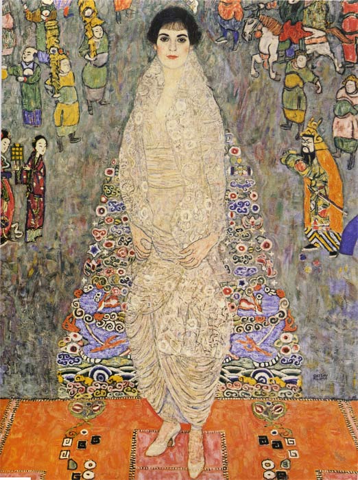 Oil Painting Reproduction of Klimt- Portrait of Baroness Elisabeth Bachofen-Echt