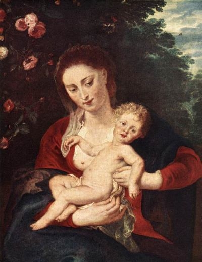 Virgin and Child - Oil Painting Reproduction