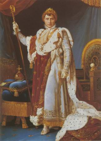 Bonaparte at First Consul painting, a Napoleon serials paintings reproduction