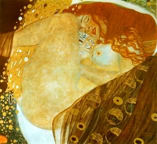 Danae,1907/08 painting, a Gustav Klimt paintings reproduction, we never sell Danae,1907/08 poster