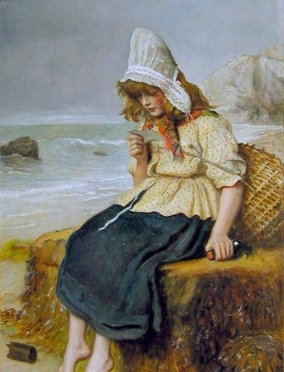 Message from the Sea - Oil Painting Reproduction