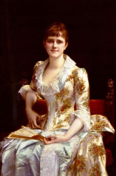 Portait Of Jung Lady - Oil Painting Reproduction