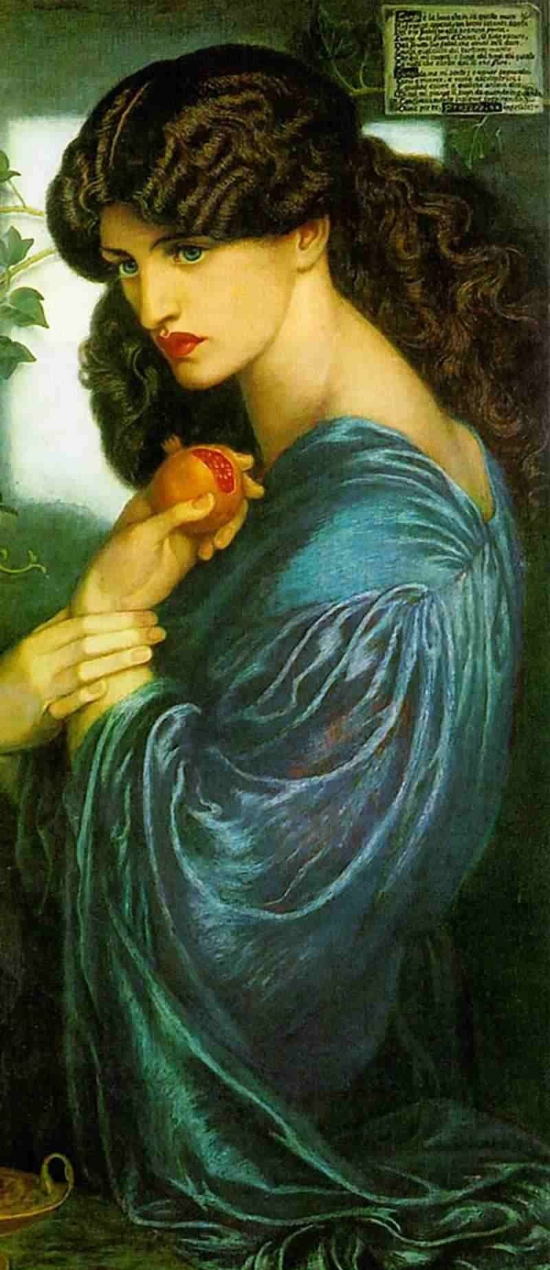 Portrait of Elizabeth Siddal - Oil Painting Reproduction
