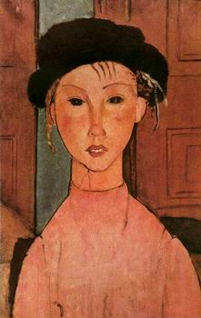 Portrait of Sister painting, a Amedeo Modigliani paintings reproduction, we never sell Portrait of