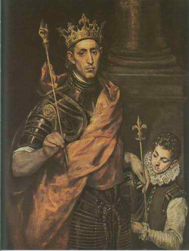 St. Louis King of France with a Page painting, a El Greco paintings reproduction, we never sell St.