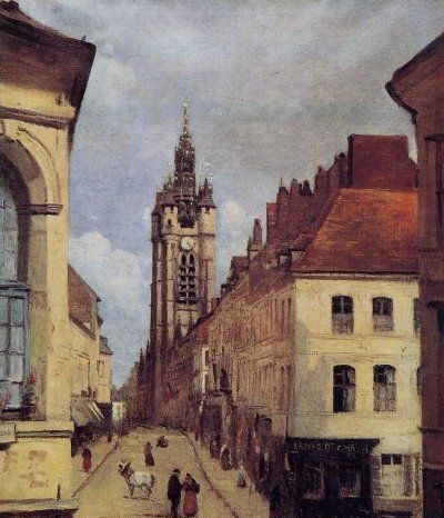 The Belfry of Douai - Oil Painting Reproduction