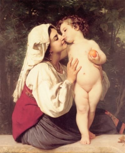 The Kiss - Oil Painting Reproduction