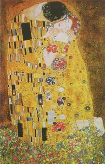 The Kiss painting, a Gustav Klimt, Austria paintings reproduction, we never sell The Kiss poster