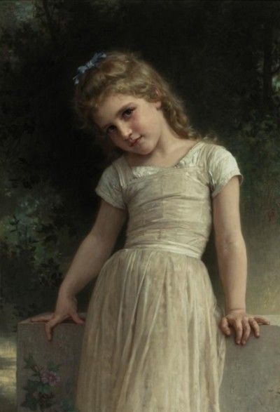 The Mischievous One - Oil Painting Reproduction