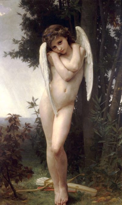 Wet Cupid - Oil Painting Reproduction