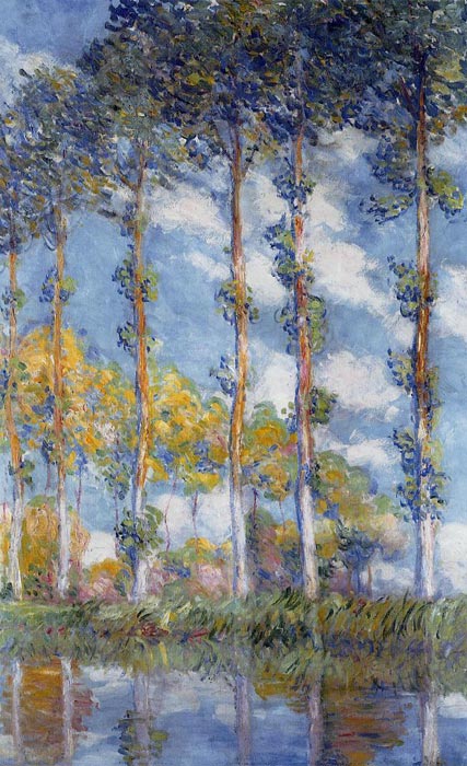 Monet Oil Painting Reproductions - Poplars