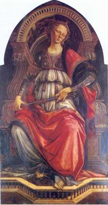 Fortitude painting, a Sandro Botticelli paintings reproduction, we never sell Fortitude poster