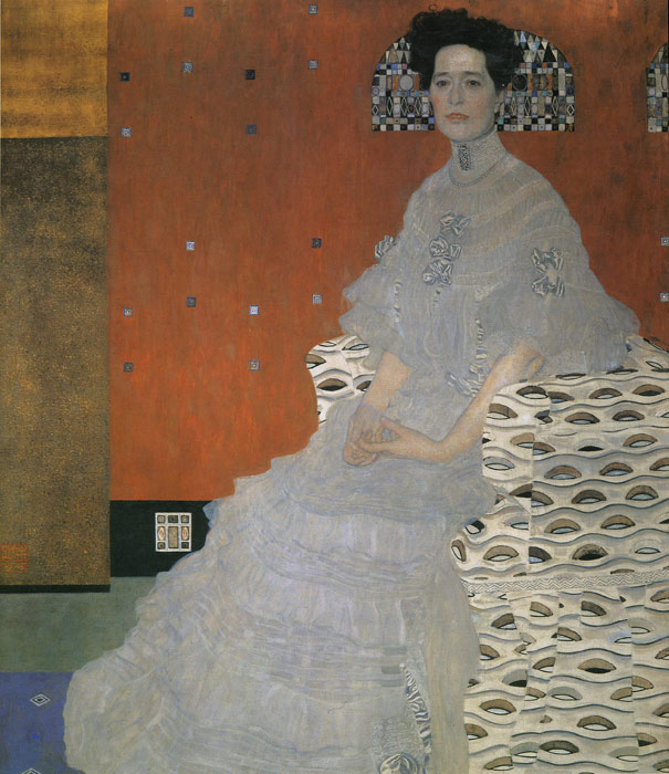 Klimt Oil Painting Reproductions- Portrait of Efritza Riedler