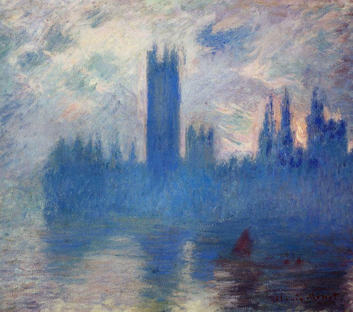 Monet Oil Painting Reproductions - Houses of Parliament Westminster