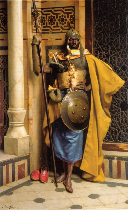 Oil Painting Reproduction of Deutsch- The Palace Guard