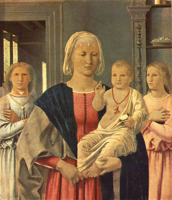 Oil Painting Reproduction of Francesca- Madonna of Senigallia