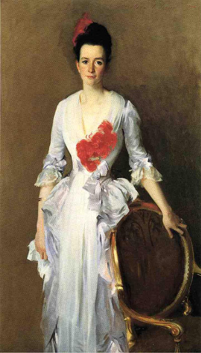 Oil Painting Reproduction of Sargent- Mrs. Archibald Douglas Dick (nee Isabelle Parrott)