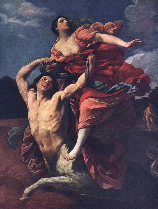 Reni Oil Painting Reproductions - The Rape of Dejanira