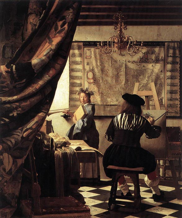 Vermeer Oil Painting Reproductions- The Art of Painting