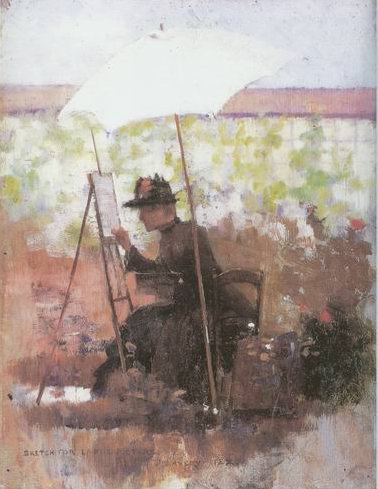 a pupil painting, a John Lavery paintings reproduction, we never sell a pupil poster