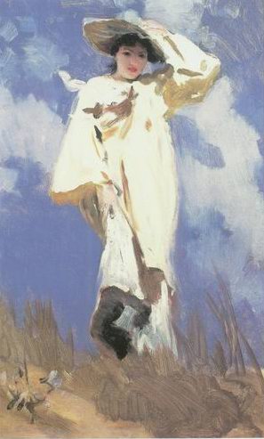 a gust of wind painting, a John singer Sargent paintings reproduction, we never sell a gust of wind