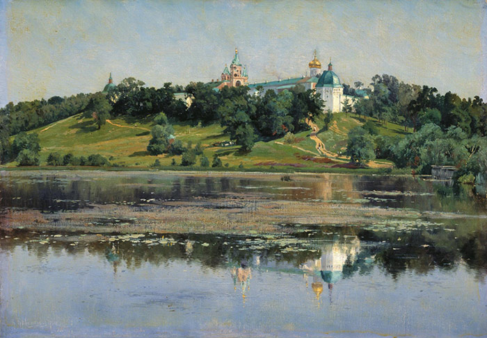 Oil Painting Reproduction of Kryzhitskii - Zvenigorod