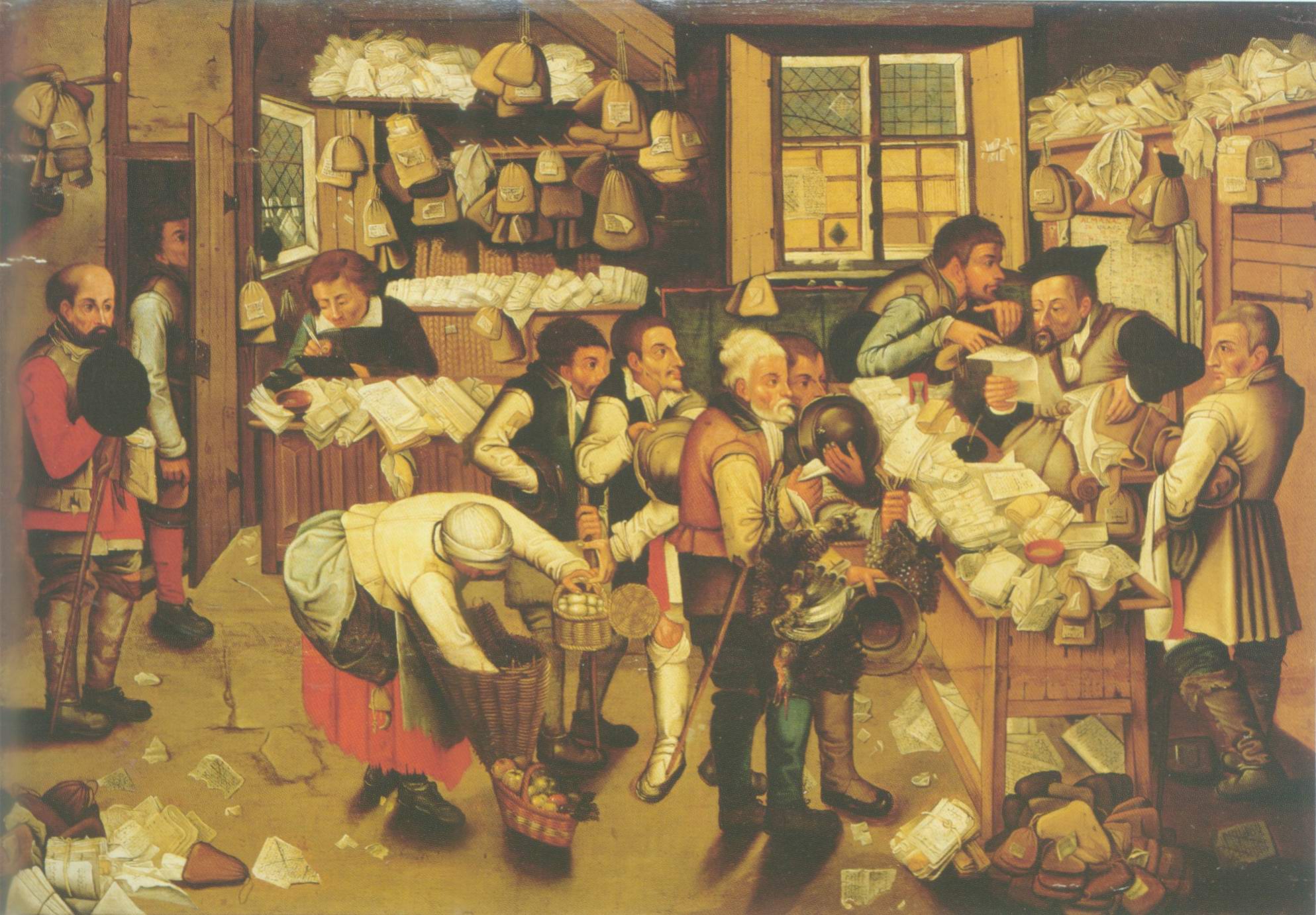 the payment of tithes painting, a Pieter grueghel II paintings reproduction, we never sell the